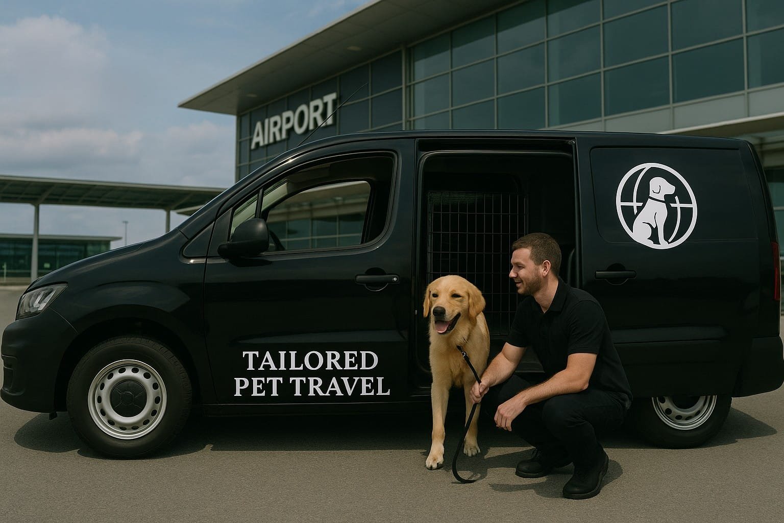 Pet Transportation Services - Tailored Pet Travel Airport Pick up