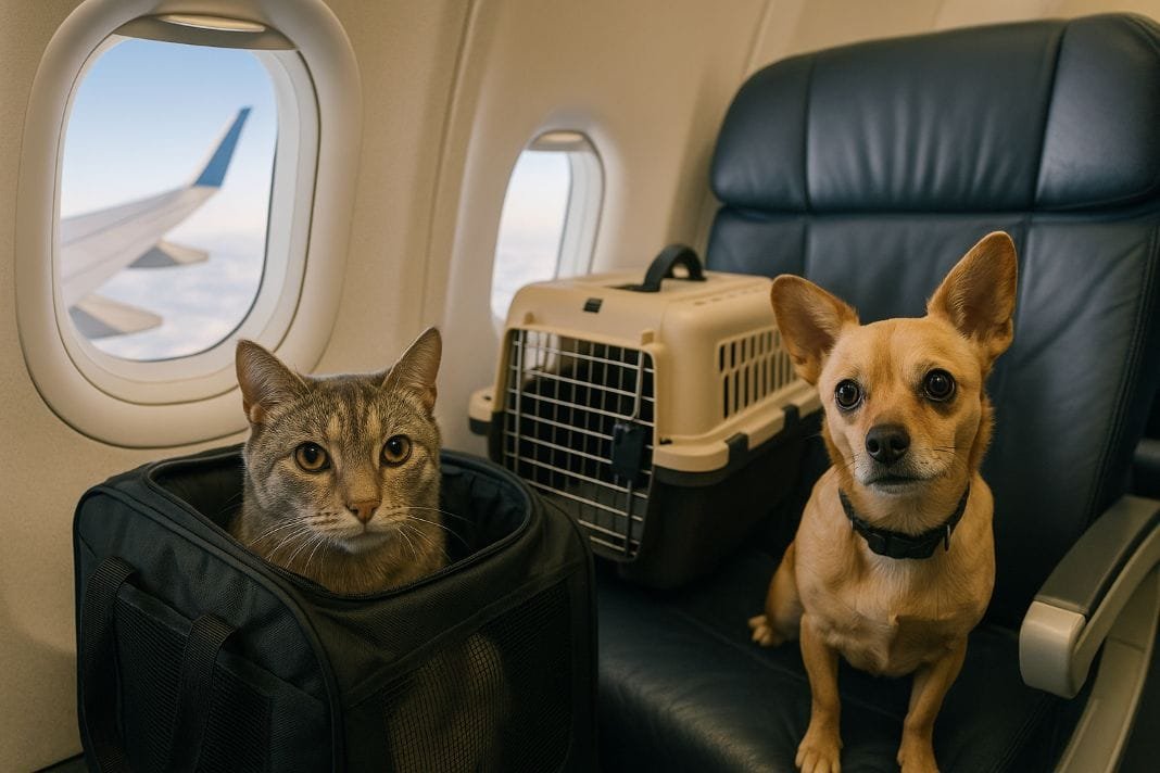 Can i travel with my dog on a plane - Tailored Pet Travel