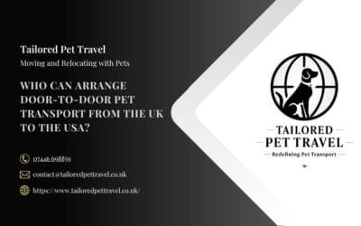 Who Can Arrange Door to Door Pet Transport from the UK to the USA?