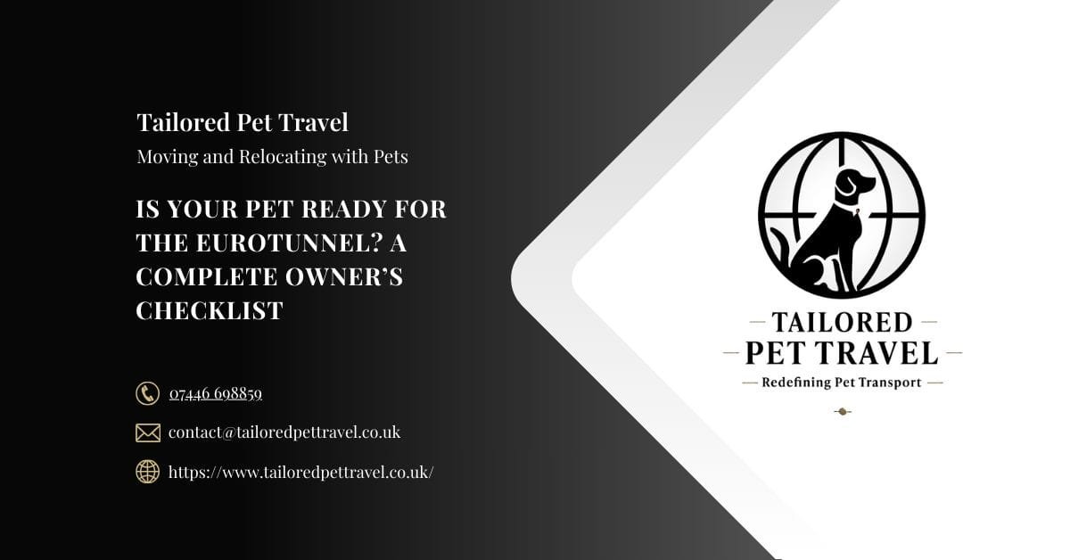 Is Your Pet Ready for the Eurotunnel A Complete Owner’s Checklist - Tailored Pet Travel