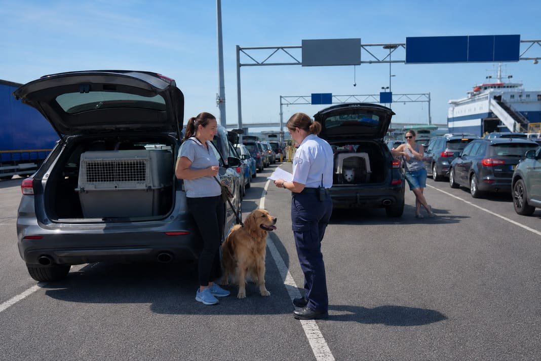 Airport pet check-in before international pet travel Airport pet check-in before international pet travel