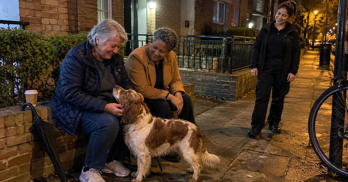 Rescue dog reunited with adopter after travel - Illustrative Image Rescue dog reunited with adopter after travel - Illustrative Image